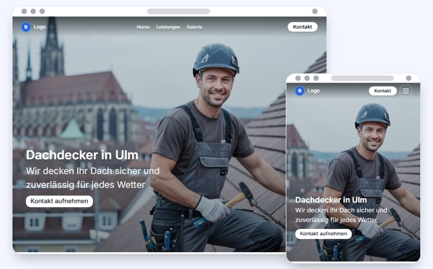 Beispielseite in der Vorschau